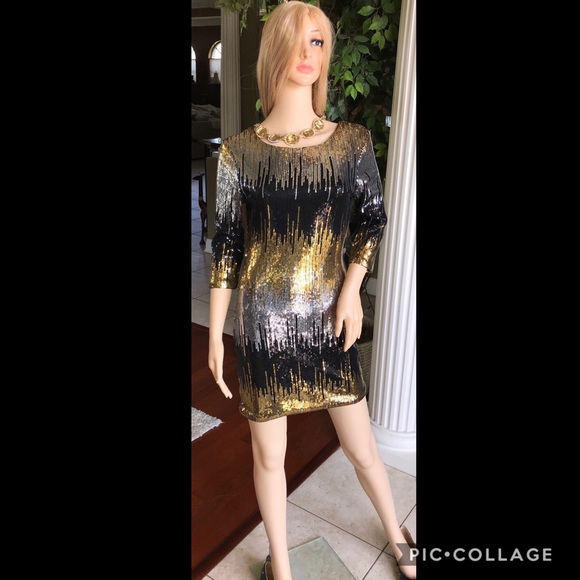 Sequined Bodycon Mini - Picture 2 of 8